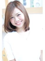 リメル 奥沢自由が丘店(Remel)&nbsp;【Ａｓｈ自由が丘/坂本哲也】ノームコア×グラデーションロブ