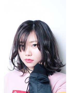 ディシェーレアスト(die-Schere Ast) 【die Schere Ast　上大岡】　セミディ・ニュアンスウェーブ