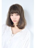 内巻きボブ
