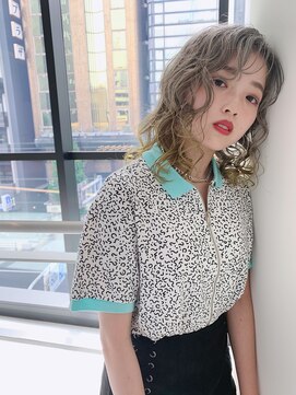 アンジー 和泉店(anjii) サマーミディアムウェーブ