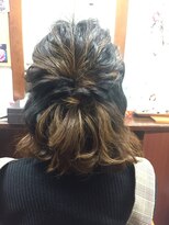 ミーテ ルーチェ(MITE LUCE)&nbsp;ハーフアップ