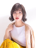 ヘアアンドエステ ヒロイン 西麻布本店(Hair&Esthe HIROIN) 『HIROIN西麻布本店』外ハネミディ×ゆるパーマ