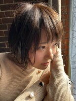 ブリックアブラック(BRIC A BRAC hair garage)&nbsp;光に透けるダークトーンカラー