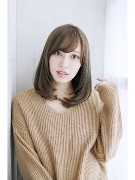 ロア ミオ 仙台駅前(Loa mio) 【Loa mio】透け感ナチュラルミディ