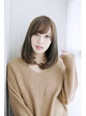 【Loa mio】透け感ナチュラルミディ