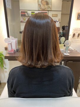 アンジュ(ange) コテで簡単！外ハネスタイル