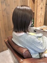 アドラーブル 長岡新保店(adorable)&nbsp;透明感♪【髪質改善】20代30代40代外ハネ艶感ショートグレージュ