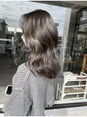 20代30代40代ブリーチなしオリーブグレージュくびれミディ
