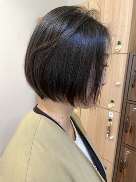 モリオ フロム ロンドン 大宮2号店(morio from London) 【morio大宮2号／米村】ボブショート30代