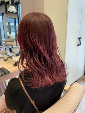 ポケット ヘア いわき泉テラス店(POCKET) pocket【ポケット】セミロングスタイル