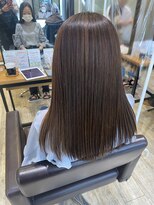 トレ(tre.)&nbsp;甲子園口/髪質改善/縮毛矯正/ハイライト/酸性ストレート/美容室