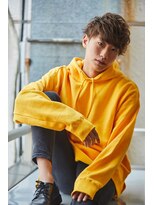 クレスト 近江八幡店(CREST) マッシュツーブロックメンズパーママッシュウルフメンズカット