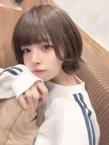 リアイス(Re:ICE)&nbsp;ミルクティーグレージュくびれボブウルフ