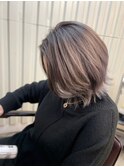 グレージュカラー/シルキーベージュ/艶髪ボブ[千葉/千葉中央]