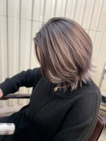 ジャンクス 千葉(junks)&nbsp;グレージュカラー/シルキーベージュ/艶髪ボブ[千葉/千葉中央]