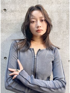 アンサム 経堂店(UNSOME) 【経堂】くびれミディ/グレージュ/ダークグレージュ/2wayバング