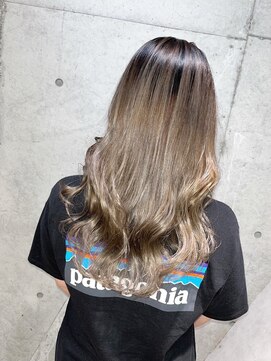 ミラシィ 成田(Mirashy) ベージュカラーでバレイヤージュ[成田駅]