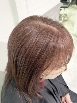 ウル(ulu.) ulu.魅せるグレイヘア脱白髪染め◎白髪ぼかし◎グレージュ◎