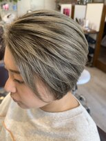 ヘアーエポック(hair epoque)&nbsp;20代30代 大人ショートボブ×ナチュラルボブ×シャドールーツ