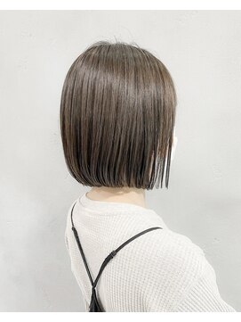 ハルキ ミナト ジャパン オオサカ(HARUKI MINATO japan OSAKA) 丸みボブ 20代30代40代ヘア 小顔 大阪ボブ 梅田