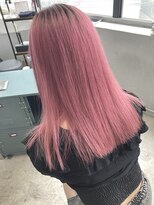 ロク 高田馬場(lok)&nbsp;艶髪ストレートピンク【高田馬場　lok】