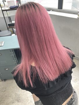 ロク 高田馬場(lok) 艶髪ストレートピンク【高田馬場 lok】