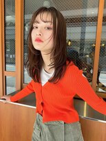 バランス 天王寺店(Balance)&nbsp;韓国顔回りレイヤーシースルーバングでオシャレロング