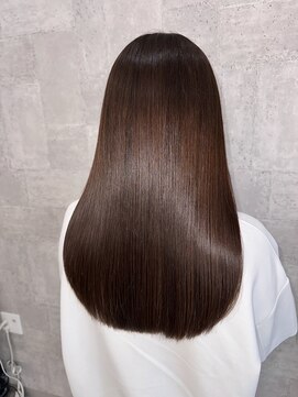 スキル 水戸(SKILL) 髪質改善ストレート/ニュアンスカラー