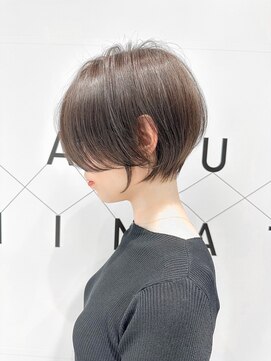 ハルキミナト ジャパン ヨコハマ(HARUKI MINATO japan YOKOHAMA) 大人可愛い丸みショート/20代30代40代50代