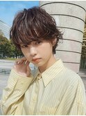 マッシュショートとニュアンスパーマ【坂根】