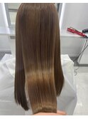 酸性ストレートでサラサラロングに[錦糸町/縮毛矯正/髪質改善]
