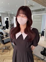 ジーナ 梅田茶屋町(Zina)&nbsp;髪質改善＊韓国風ピンクラベンダーカラー＊【Zina梅田茶屋町】