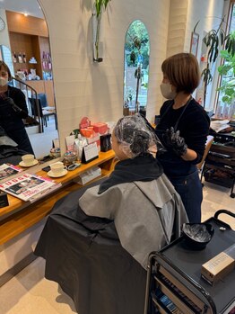 べラミ美容室の写真/あなたの髪のお悩みや、なりたいイメージをしっかりカウンセリングし、理想を叶えます♪ホームケアも◎