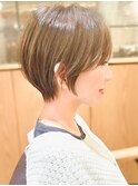 大人可愛いマッシュショートボブウルフカット◎30代40代50代60代