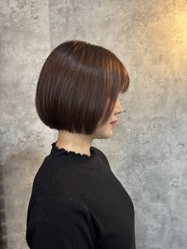 アイビーヘアー(iB HAiR) ミニボブ/ショコラブラウンカラー