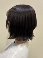 キャンバス(canvas)&nbsp;ダークグレージュ×レイヤーボブ