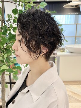 ヨール(YOL) 大人可愛いショート/小顔/ハイライト/白髪ぼかし/30代/40代