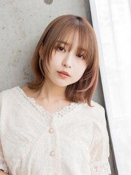 トッカ 千葉ANNEX店(tocca) 顔周りのレイヤー×外ハネレイヤーボブ