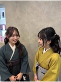 袴着付
