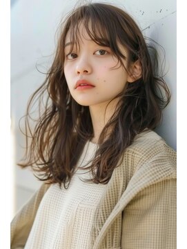 ラナ 新宿(lana) くびれヘア/ロング/シースルーバング/【lana hair 新宿】