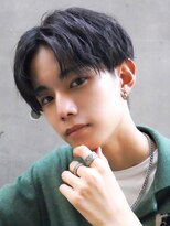 ラフィス ヘアー フォンテ 松山銀天街店(La fith hair fonte)&nbsp;コンマバング×メンズ刈り上げツーブロックマッシュ