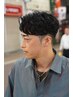 初回デザインカットコース (シェービング、マッサージ付）￥6050→5720