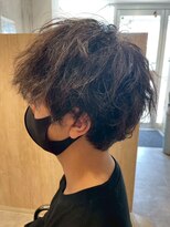 エヌアンドエー せんげん台店(N&A)&nbsp;黒髪でも重く見せない、自然体でこなれるニュアンスパーマ