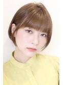 【 Ｉ. 】30代からのナチュラル前下がりショートボブ　川口