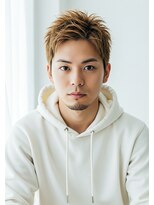 アトラスサロン 札幌大通り(Atras.salon)&nbsp;札幌/髪質改善/アップバング☆ハイトーンカラー