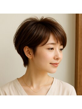 スープレックス ヘアーデザイン(SOUPREX HAIR DESIGN) ふんわりナチュラルショートボブ　20代 30代 40代 50代 60代