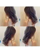 リンイチマルサン(Lin.103)&nbsp;オレンジ×グレージュ×インナーカラー