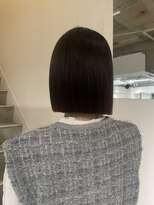 ヨーク(YOKE)&nbsp;【YOKE】パツっとボブ切りっぱなしボブワンレンボブ