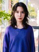 ヘアークラフト(Hair Craft)&nbsp;黒髪パーマ×レイヤーカット【岡山】くせ毛パーマ