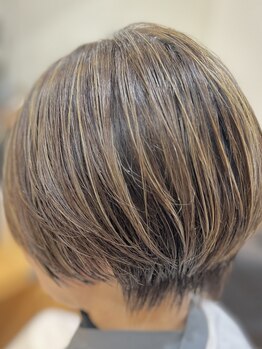 ノン(Non.)の写真/【長津田駅10分◎】経験豊富なスタイリストが丁寧に施術します。ハイライトや白髪ぼかしもおすすめ*